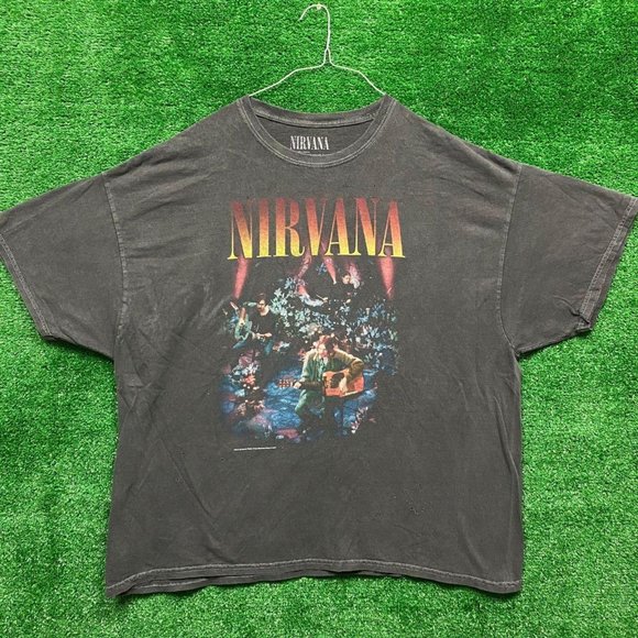 Urban Outfitters Tops - Nirvana Kurt Cobain Grunge Rock Tee O/S
